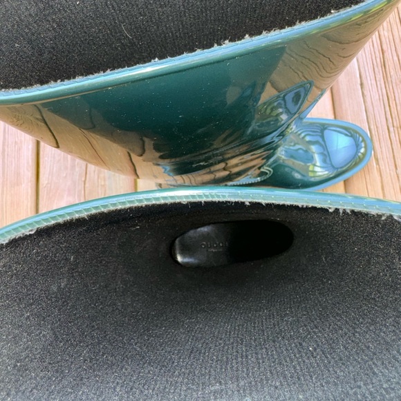 Gucci Double G Rain Boot Women's Green EU 40 US 9 - Picture 8 of 16